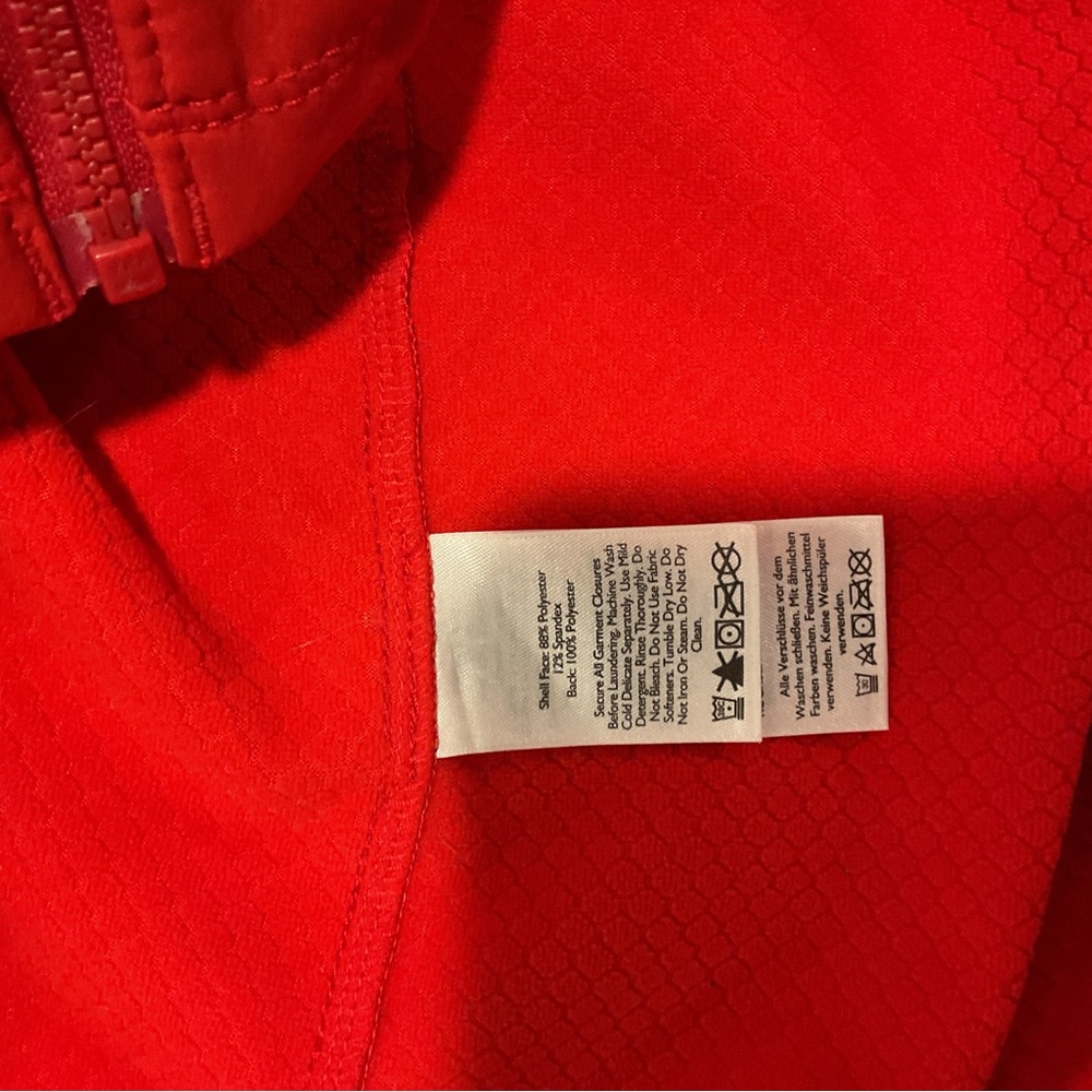 Eddie Bauer First Ascent Red Softshell Hooded Jac… - image 7